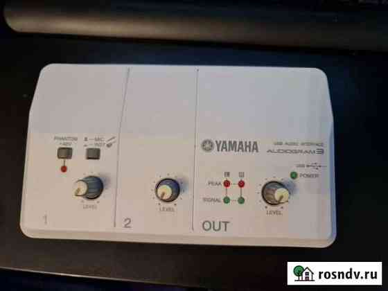 Звуковая карта Yamaha audiogram 3 Екатеринбург