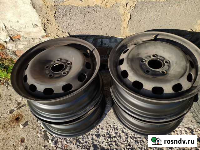 Диски r15 штамповка ford focus 2 Заокский - изображение 1