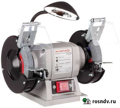 Электроточило интерскол Т-125/120 новое в упаковке Казань - изображение 1