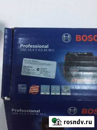 Аккумулятор Bosch 14,4V 4,0Ah Сургут - изображение 1