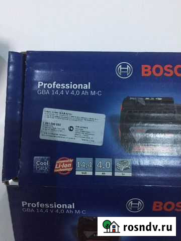 Аккумулятор Bosch 14,4V 4,0Ah Сургут - изображение 1