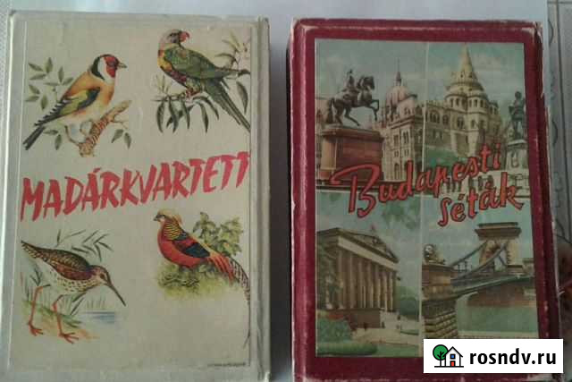 Сувенирные игральные карты.Венгрия.1956г Астрахань - изображение 1