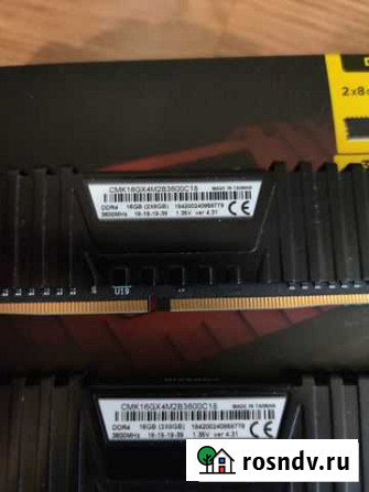 DDR 4 16гб 3600мг Рязань - изображение 1