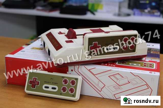 Retro Genesis 8 Bit HD Wireless + 300 игр Челябинск - изображение 1