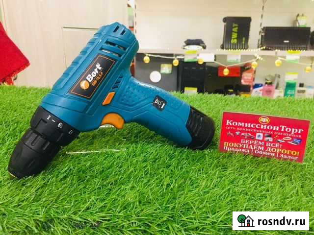 Аккумуляторная дрель-шуруповерт Bort BAB-10.8-P Тайга - изображение 1