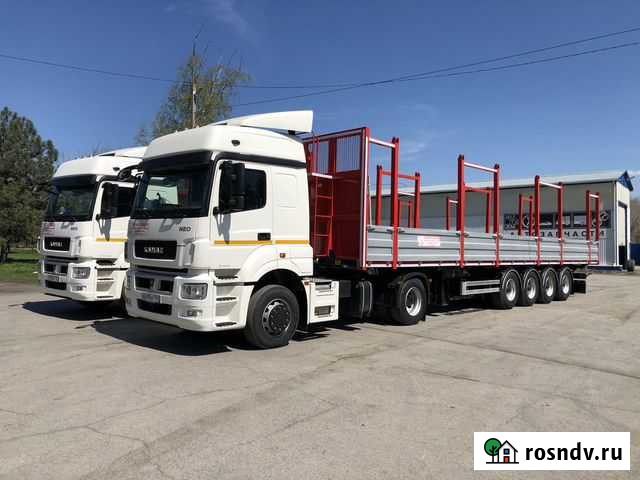 Полуприцеп лесовоз (сортиментовоз) Тонар 9444, 2021 Москва - изображение 1