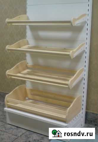 Деревянные лотки и короба для торговых стеллажей Красноярск - изображение 1