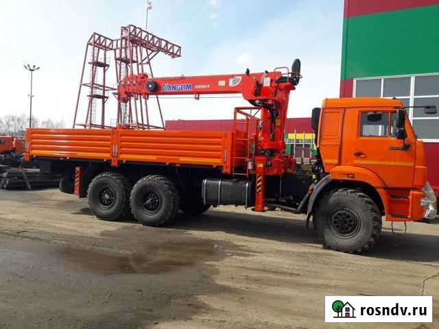 КамАЗ 43118-3027-50 с КМУ, 2021 Киров - изображение 1