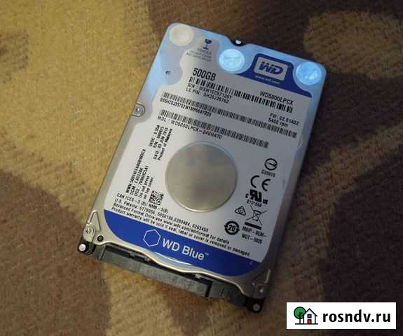 Western Digital Blue \ 500GB \ 2.5 \ 16MB Cache Санкт-Петербург - изображение 1