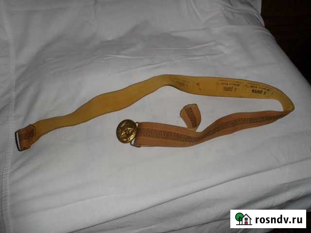 Парадный офицерский ремень,времен СССР Самара - изображение 1