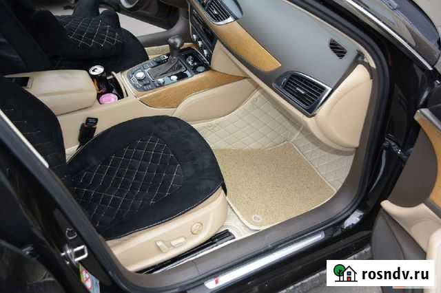 3D авто коврики из эко кожи премиум класса Иркутск - изображение 1