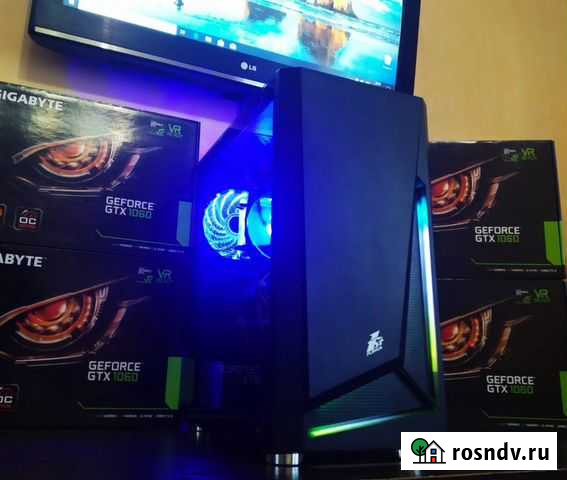 Для Игр и работы, 12 ядер, 16Гб, SSD, без видеокар Калининград - изображение 1