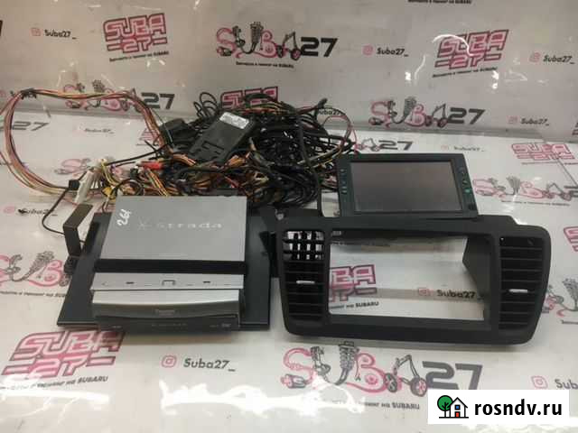 Мультимедиа магнитола Subaru Legacy BL5 EJ20X 2008 Хабаровск - изображение 1