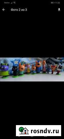 Три кота из яиц и пакетиков 1toy Северск - изображение 1