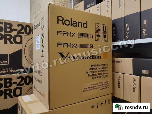 Roland FR-1XB BK цифровой баян Москва - изображение 1