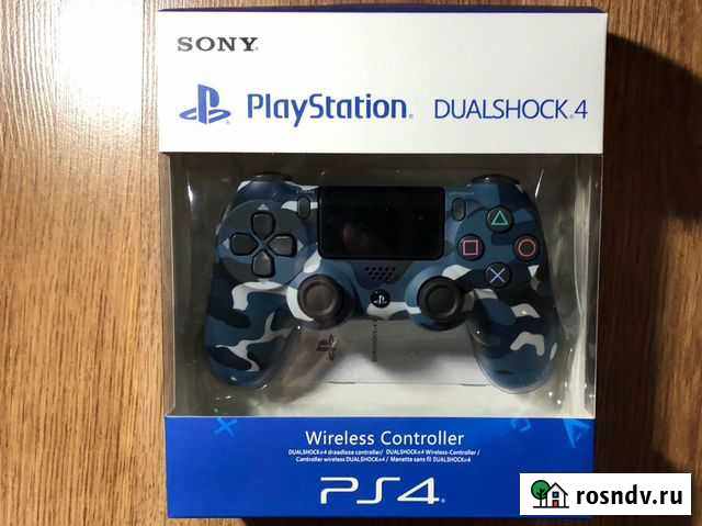 Джойстик Sony PS4 синий Воронеж - изображение 1