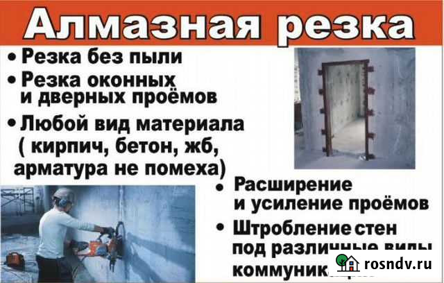 Алмазная резка бетона, стен, проёмов Нальчик - изображение 1