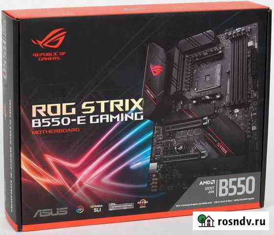 Asus ROG strix B550-E gaming+ Ryzen 7 5800X Красноярск
