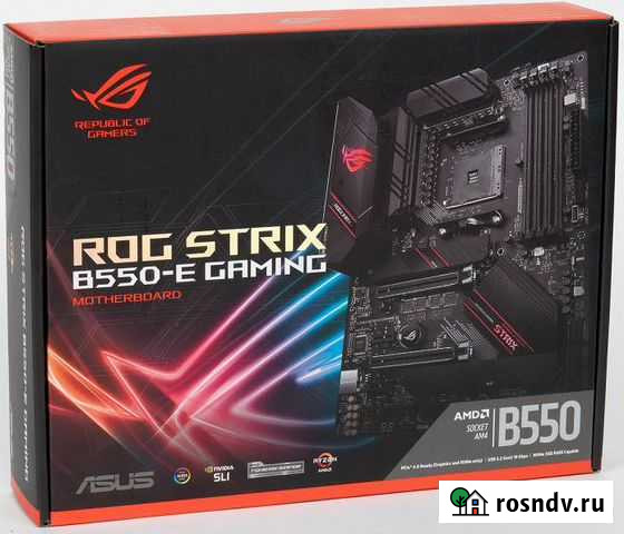 Asus ROG strix B550-E gaming+ Ryzen 7 5800X Красноярск - изображение 1