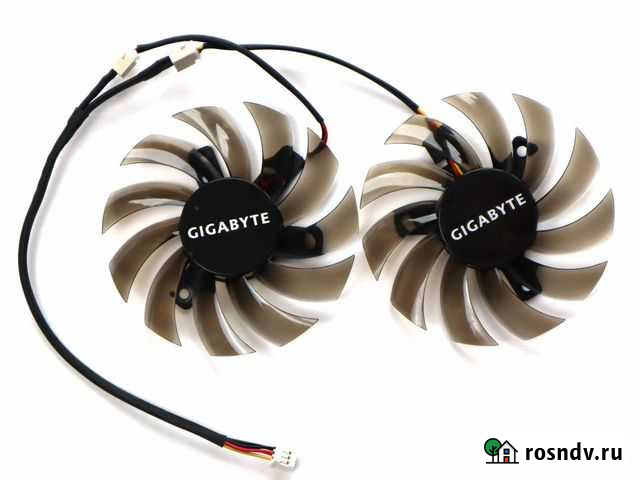 Вентиляторы T128010SM для Gigabyte 450ti 670 270x Москва - изображение 1