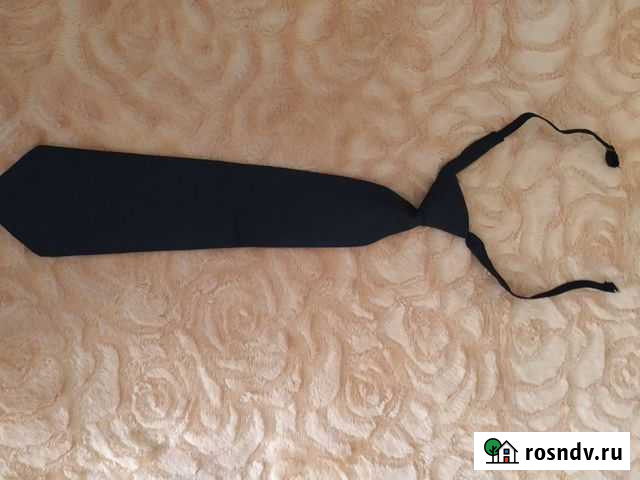 Галстук военный черный и оливковый Севастополь - изображение 1