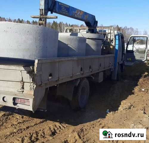 Септик из жб колец под ключ, канализация Отрадное - изображение 1