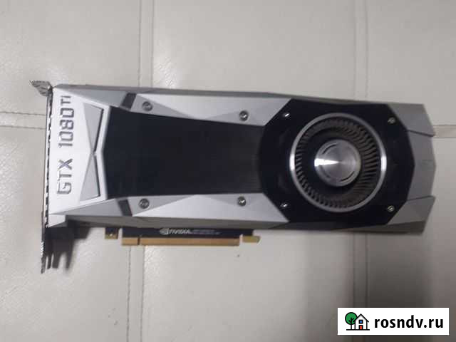 Видеокарта GTX1080TI 11Gb Founders Edition Тольятти - изображение 1