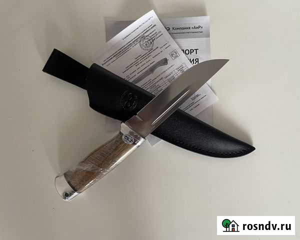 Нож бекас аир новый 95х18 орех Миасс - изображение 1