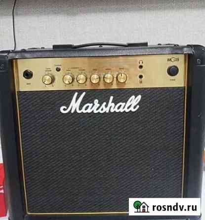 Гитарный комбоусилитель marshall MG15 Убинское