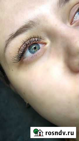 Наращивание ресниц на дому Строитель - изображение 1