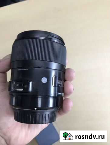 Sigma 35mm 1 4 art canon Набережные Челны - изображение 1