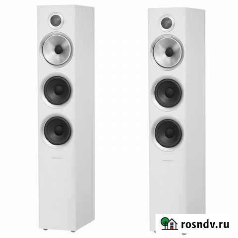 Напольная акустика B&W 704 s2 Satin White Челябинск - изображение 1