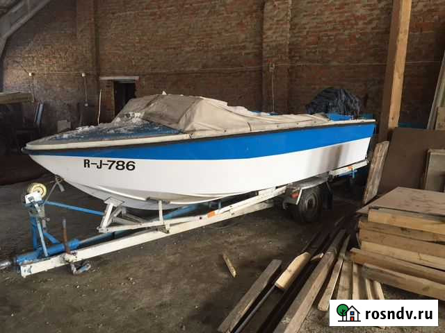 Катер с прицепом Красноярка - изображение 1