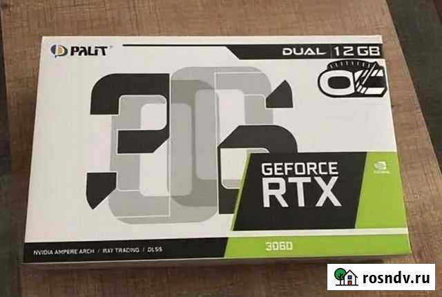 Rtx 3060,новая(запечатанная),гарантия 3 года Брянск - изображение 1