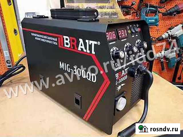 Сварочный полуавтомат brait MIG300QD Нижневартовск - изображение 1
