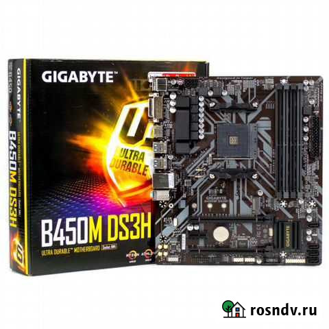 Gigabyte b450m ds3h Архангельск - изображение 1