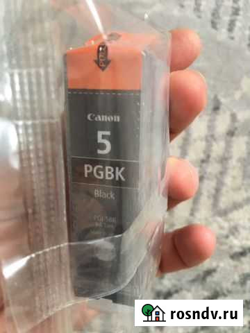 Картридж Canon PGI-5BK Краснодар - изображение 1