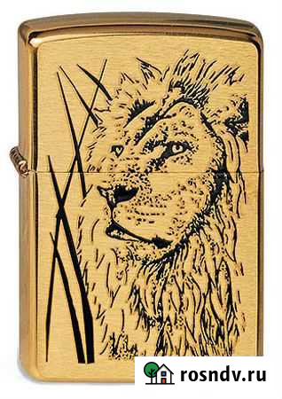 Зажигалка Zippo Лев 204B ProudLion Санкт-Петербург - изображение 1