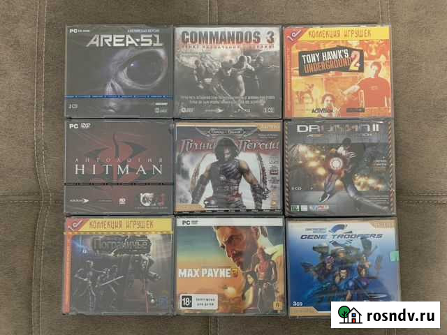 Запечатанные игры PC одним лотом Санкт-Петербург - изображение 1