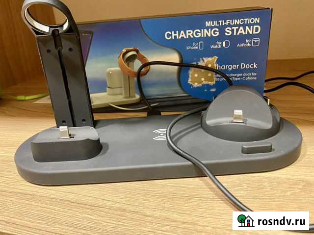 Зарядная станция для мобильных устройств (4 в 1) Кемерово - изображение 1