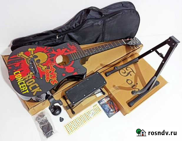 Гитара Акустическая Red Rock Грозный - изображение 1