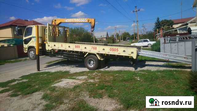 Услуги эвакуатора - манипулятора 8 тон Новороссийск - изображение 1
