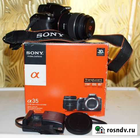 Фотоаппарат Sony A-35 (18-55/3,5-5,6) Екатеринбург - изображение 1
