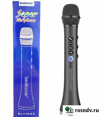 Беспроводной караоке микрофон Lewinner L-698 Златоуст - изображение 1