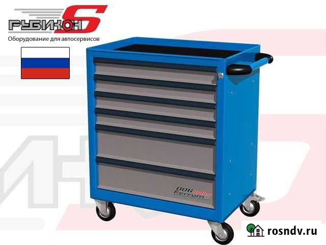 Тележка инструментальная с 6 ящиками 02.006R-5015 Волгоград - изображение 1