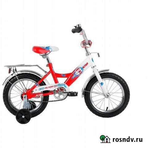 Велосипед Altair City 14 (белый + красный) Уфа - изображение 1