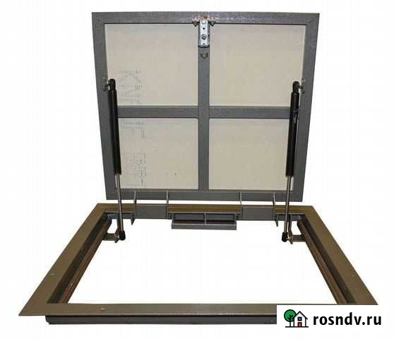 Люк напольный в подвал на газовых амортизаторах Гороховец - изображение 1