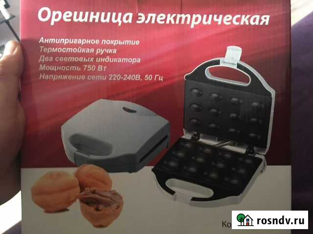 Электрическая вафельница (орешница ) Грибановский - изображение 1