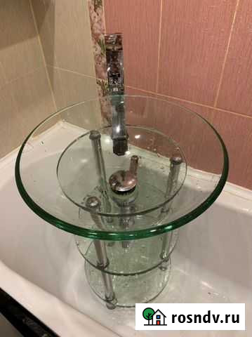 Продам стеклянную раковину Красноярск - изображение 1