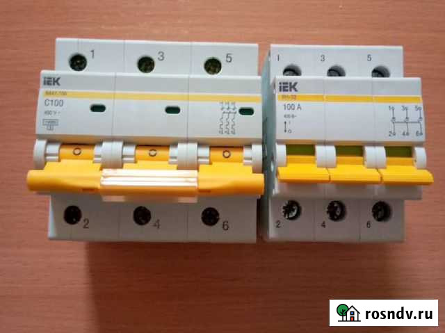 Автоматический выключатели трёхполюсные Ужур - изображение 1